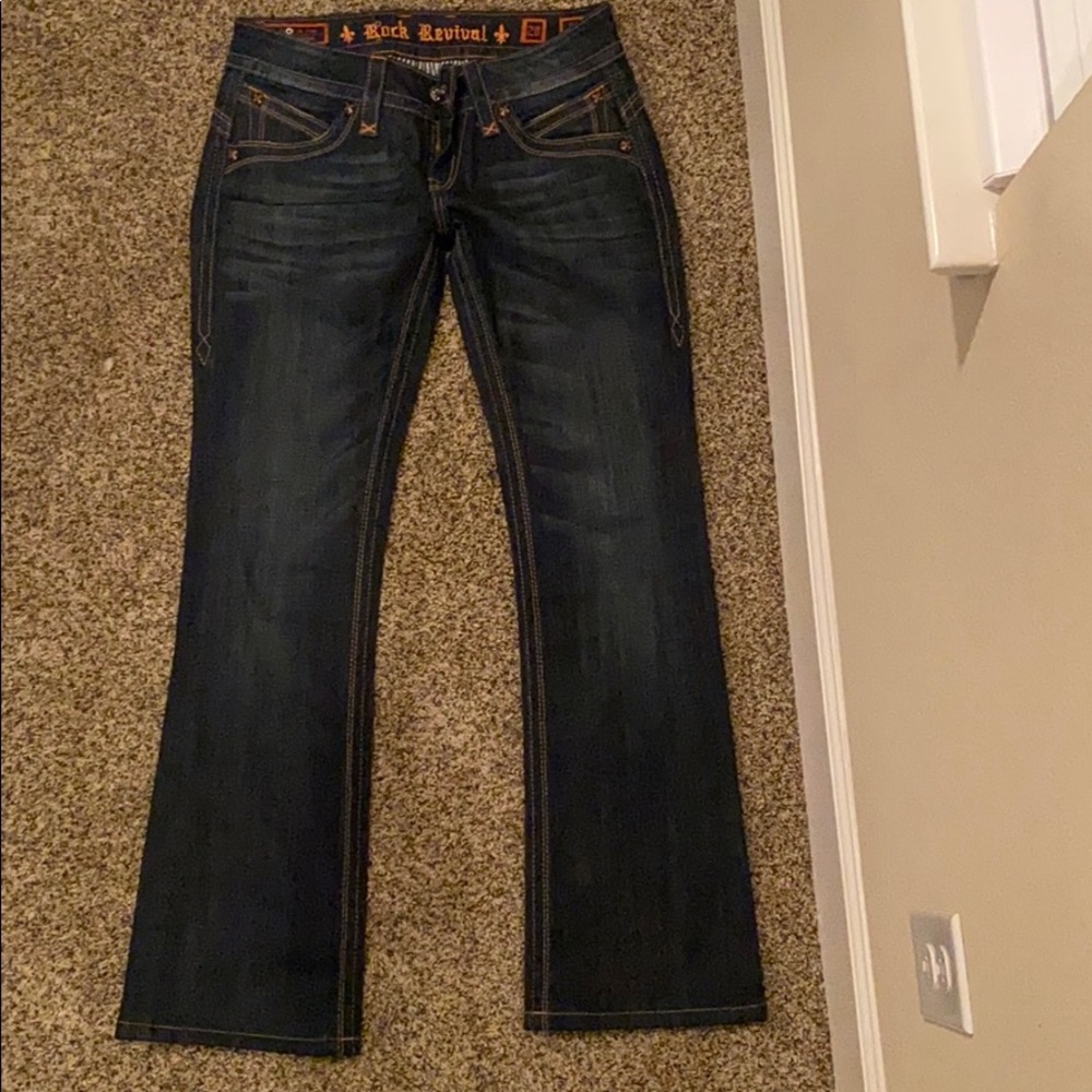 Rock Revival jeans with rhinestones